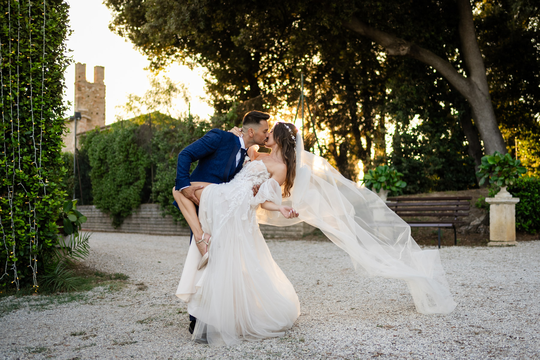 Foto Matrimonio a Villa Nicolai Marche